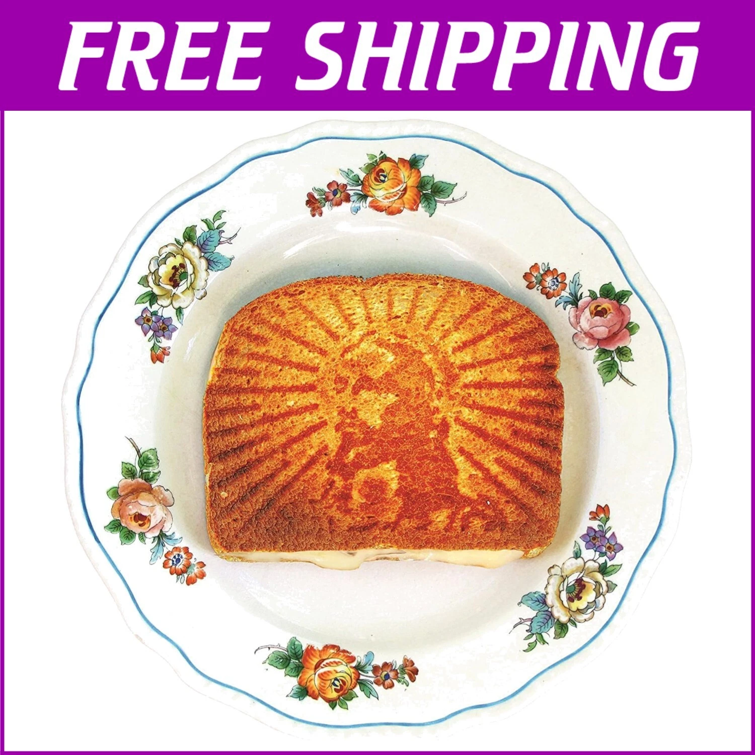 Unique Jesus Sandwich Press with Non-Stick Plates - Perfect for Snacks and Meals
Opens in a new wind
