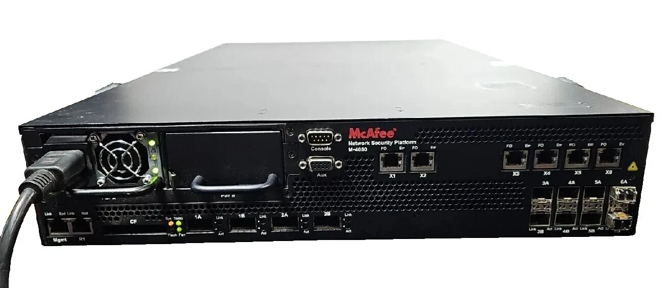 Redes y servidores empresariales McAfee ordenador