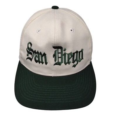San Diego Susan Q Snapback Hat Multi OSFA Adjustable Colorblock Otto