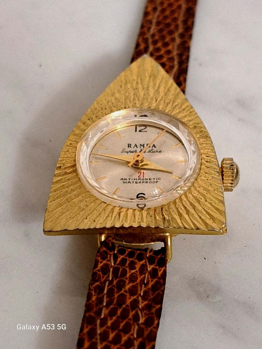 VINTAGE OROLOGIO DONNA RAMBA SUPER DE LUXE 21 ANTIMAGNETIC - Main Image