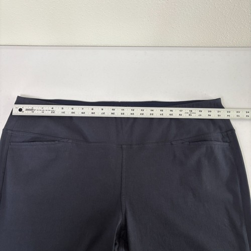Pantalone jeans J Jill Wearever maglia liscia taglia 3X blu navy elasticizzato tasca nuovo con etichette - Foto 8 di 14