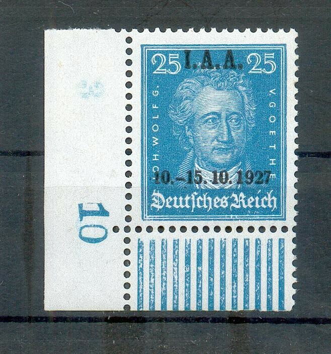 Dr-Weimar 409 Roll Number** MNH Mint Never Hinged (R0542