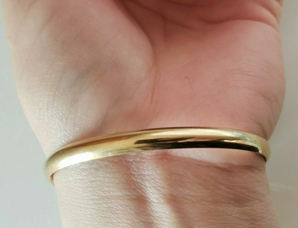 Brazalete Brazalete Floral Ópalo de Fuego Simulado Corte Ovalado 3Ct Chapado en Oro Amarillo 14K Foto 3 de 3