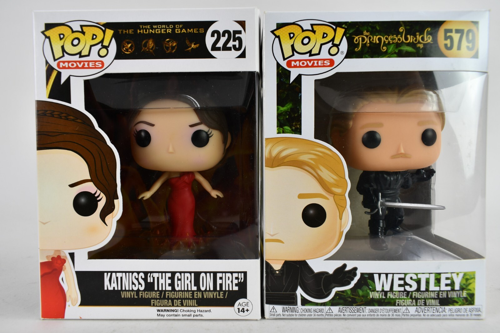 Funko Pop Movies Lot Of 2 Katniss The Girl On Fire 225 Westley 579 | eBay