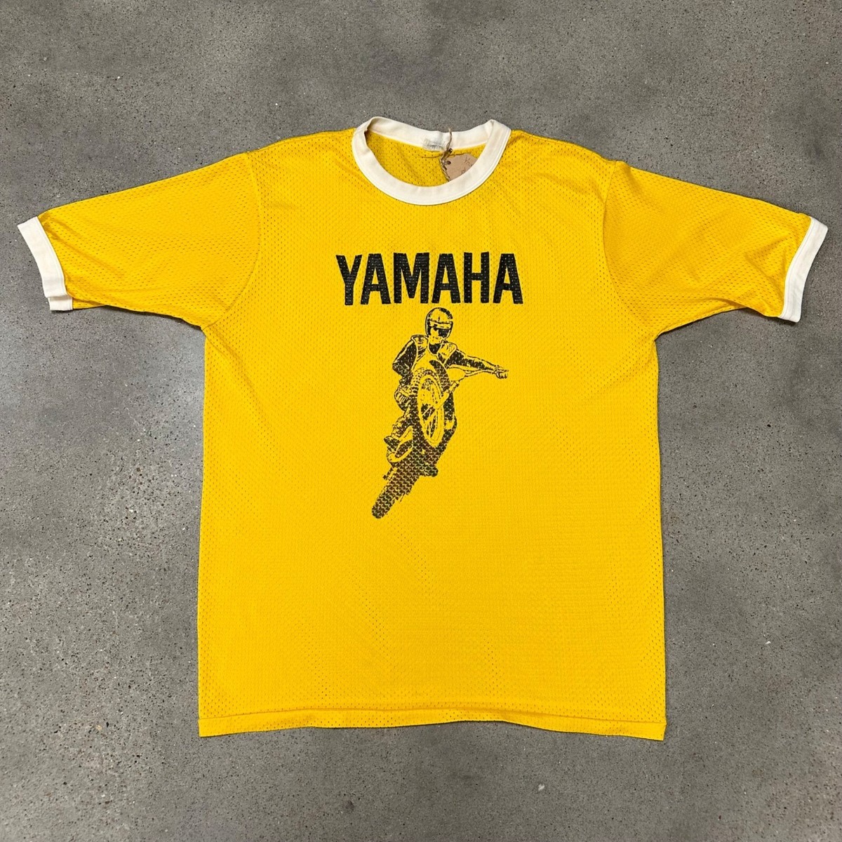 Vintage 1960s Yamaha Short Sleeve Mesh Jersey Shirt | eBay