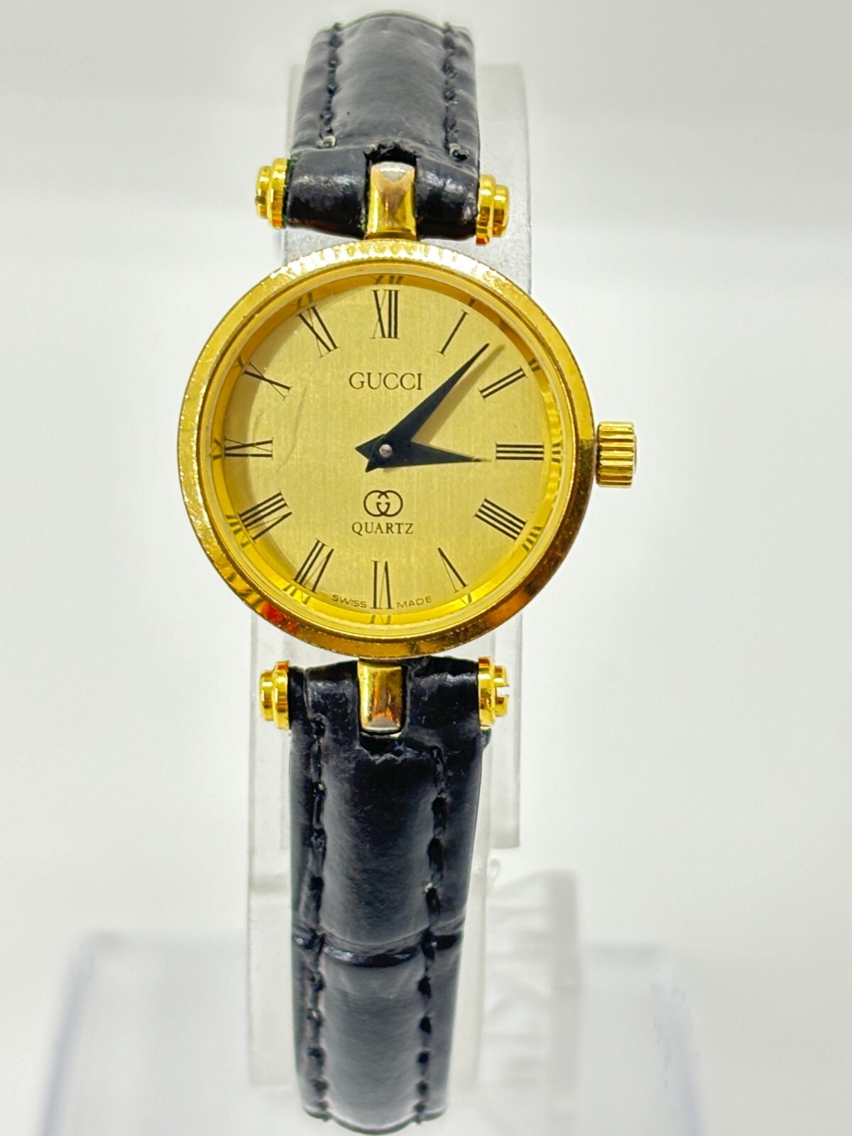 [NEAR MINT] Gucci 2000L Roman Dial Gold Women's Quartz Watch Used Working F/S