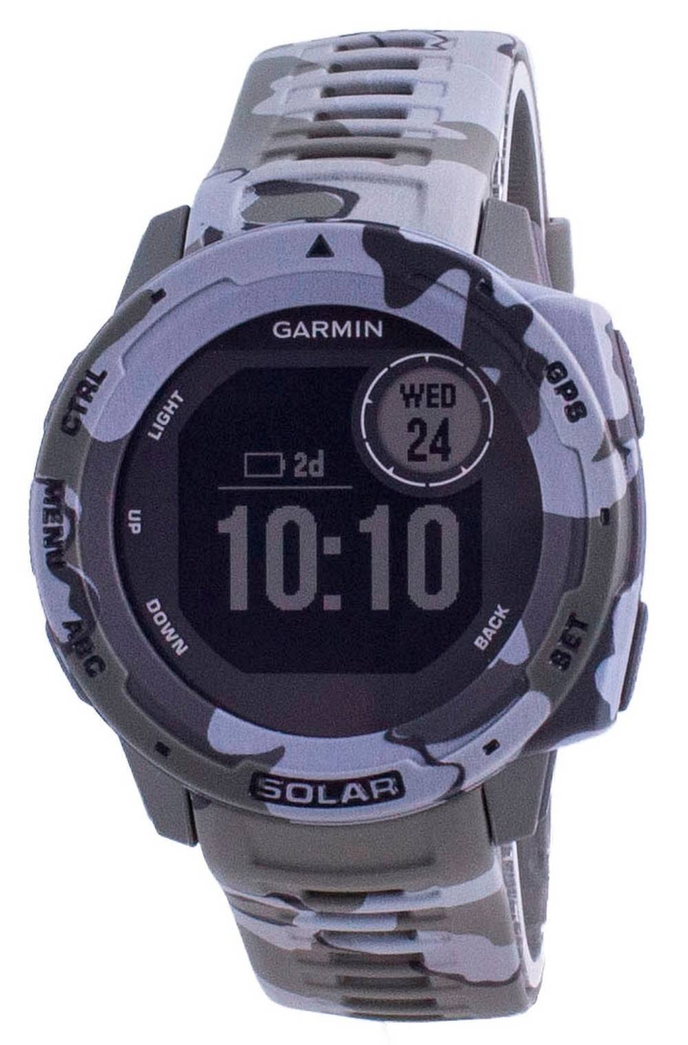 Garmin Instinct Solar Tactical Edición Lichen Camo 0100229306 Multideporte Reloj