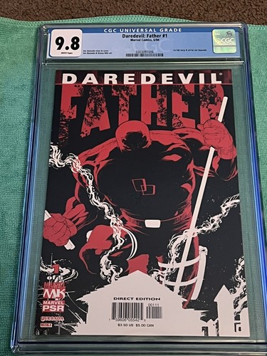 Daredevil Father #1 Cgc 9.8  2004  Joe Quesada Story, Cover & Art