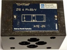 Rexroth Z1S-6-P1-33-V Pneumatic Check Valve Block