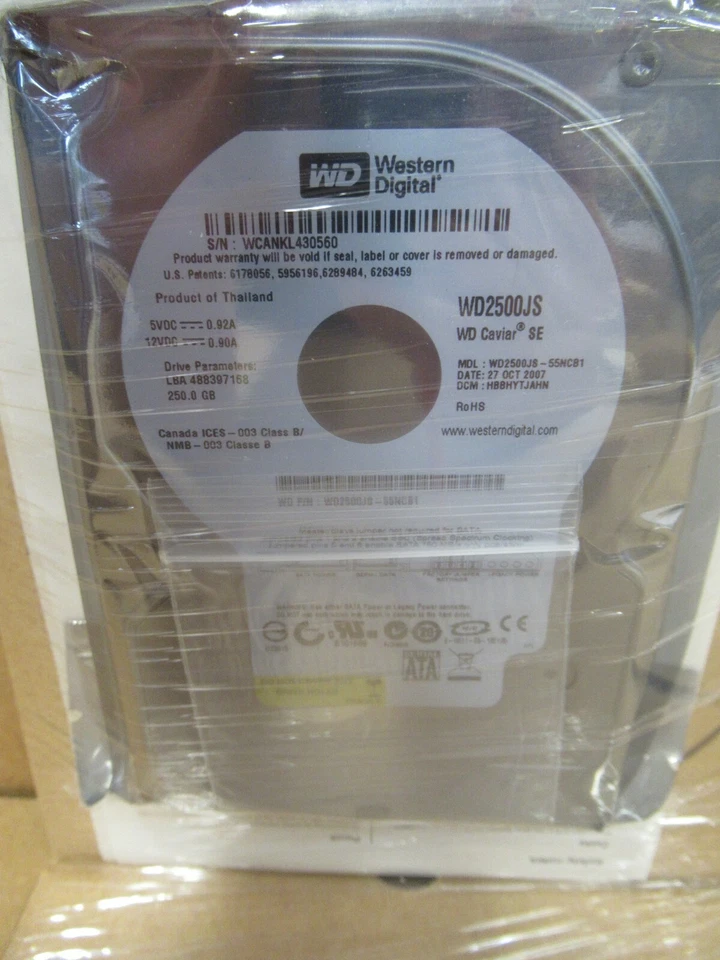 NEW Fujitsu S26361-F3219-L250 3.5" 250GB 3Gb/s 7.2K SATA Hard Drive HDD - Image 3 of 3