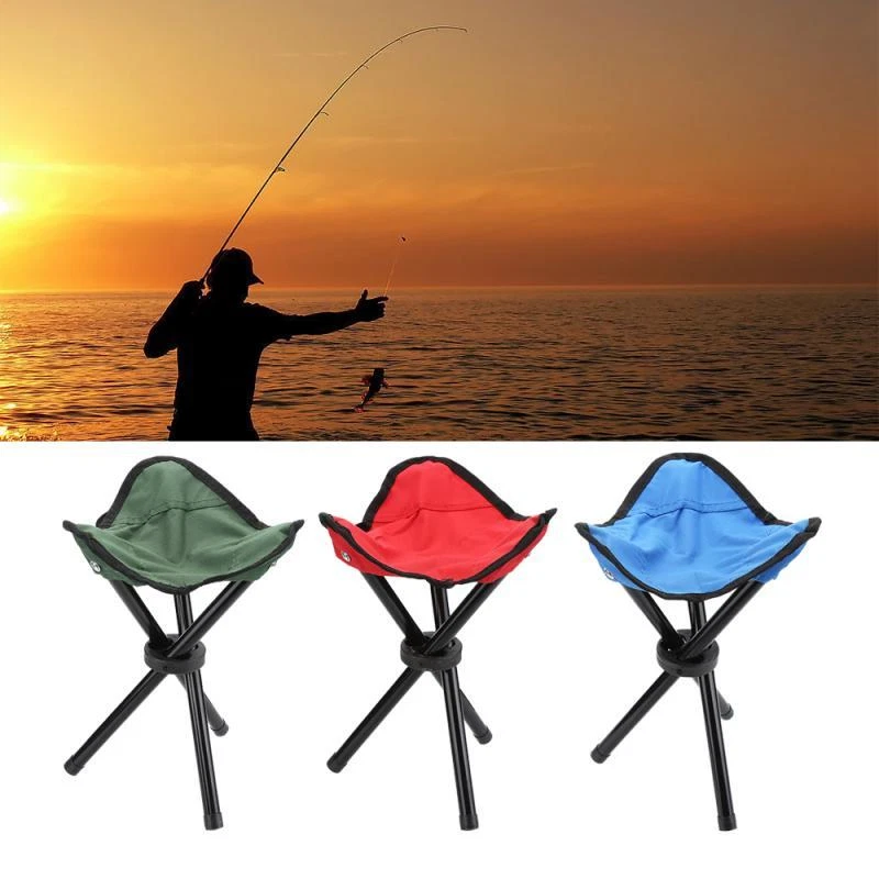 Portable Folding Foldable Fishing Chair Outdoor Stool Seat Fishing