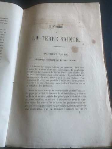 D. Mathias Rodríguez Sobrino – Histoire de la Terre Sainte 2/2 - 1858 Casterman - Afbeelding 7 van 10