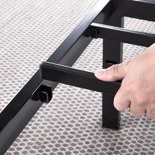 Metal Bed Frame, Durable Platform Queen Size Bed Frame, Heavy Duty Bed Frame - Picture 6 of 7