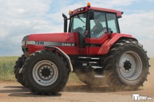 Case Ih Tractor 7210 7220 7230 7240 Or 7250 Hood & Cab Decal Stripe Set .