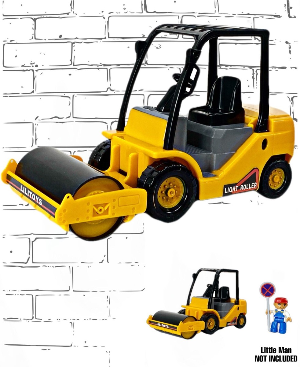 Road Roller Compactor Construction Big-Daddy Light Duty Work Trucks Series  TOY | eBay