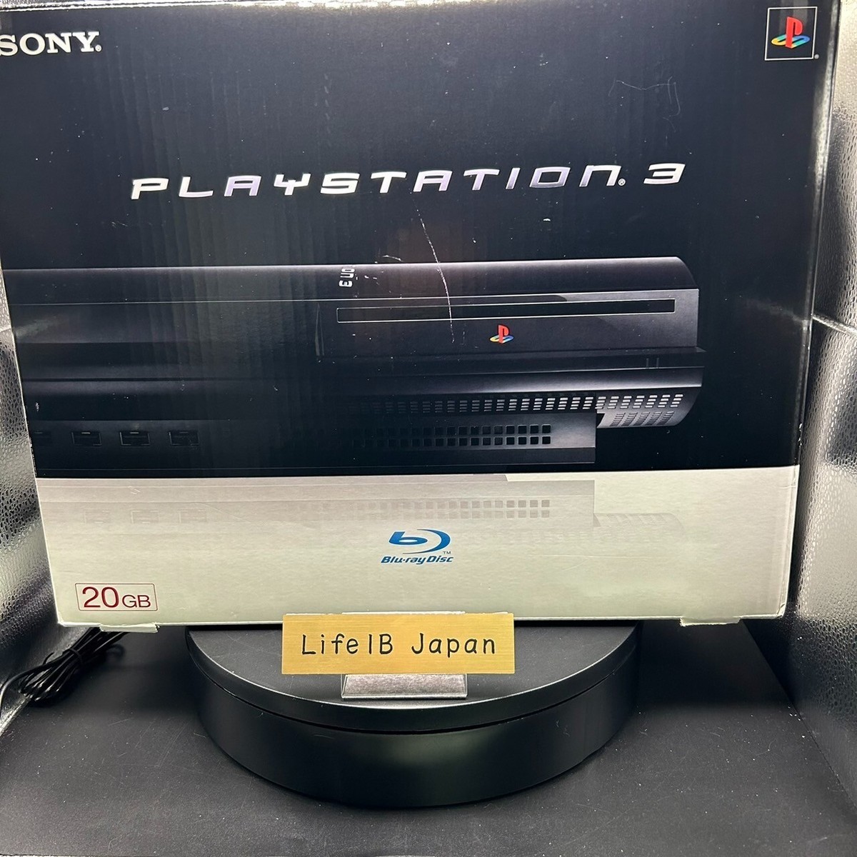 Sony Playstation 3 PS3 CECHB00 20GB Console Black w/Original
