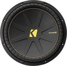 SUBWOOFER KICKER 50CWCS154/COMPC 15" BOBINA DE VOZ ÚNICA (SVC) 4-OHM 450 VATIOS RMS
