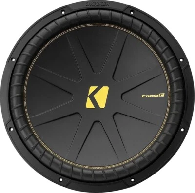 KICKER 50CWCD154 / COMPC 15" DUAL VOICE COIL (DVC) 4-OHM 450 WATT RMS SUBWOOFER - Image 1 of 3