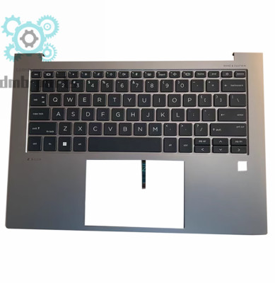 N09253-001 HP Zbook Firefly 14 G9 14.0'' Palmrest Keyboard Bezel US BL