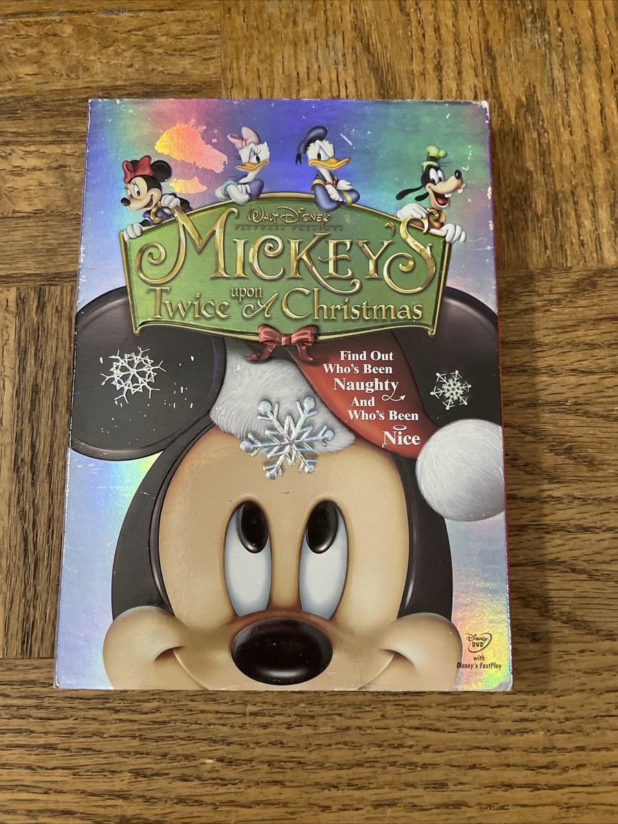Mickeys Twice Upon A Christmas DVD—WITH Slipcover—RARE—SHIPS IN 24