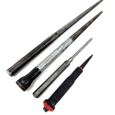 4 Pcs Williams P26, Dasco 603, Craftsman and Unbranded Punch Set, Hand Tools