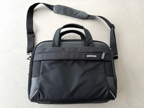 Samsonite Ordinateur Portable Sac Noir - D'Occasion - Bon État