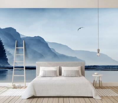 3D Ink Mountain 5291NA Wallpaper Wall Mural Removable Self-adhesive Fay