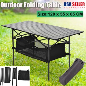 Details About 47 Roll Up Portable Folding Camping Square Aluminum Picnic Table W Storage Bag Details About 47 Roll Up Portable Folding Camping Square Aluminum Picnic Table W Storage Bag