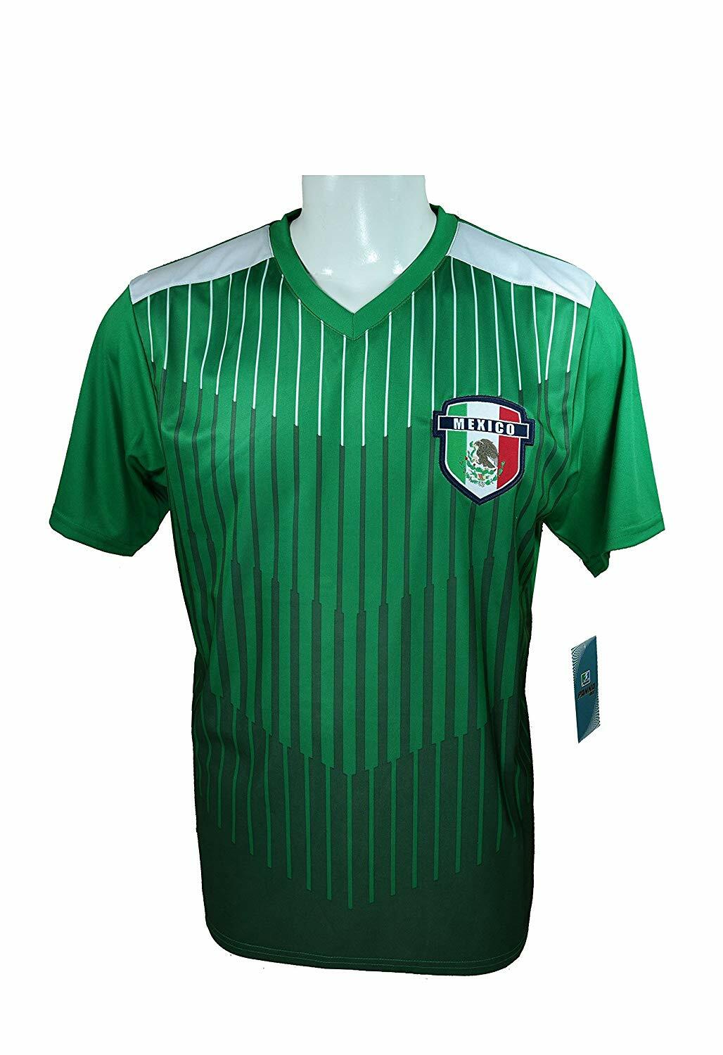 Mexico Soccer World Cup Adult Soccer Jersey Custom Name and Number -P013 X-Large