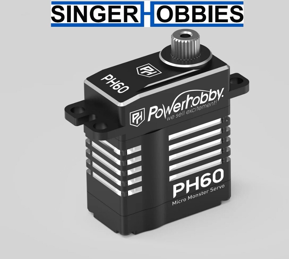 POWERHOBBY PHB7040 PH60 High Torque Digital Micro Servo 1/24, 1/18 GROM HH