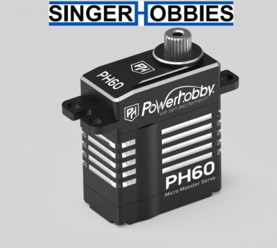 POWERHOBBY PHB7040 PH60 High Torque Digital Micro Servo 1/24, 1/18 GROM HH
