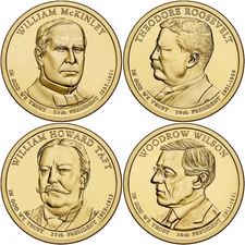 2013 Presidential Dollar 8-Coin Set Uncirculated Set P and D - Fast Shipping