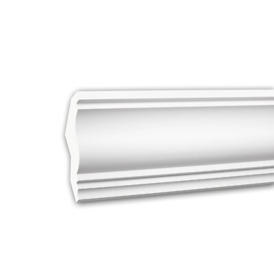  PROFHOME 150273F flexible Eckleiste Stuckleiste aus flexiblem Polyurethan 2 m