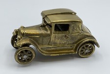 Vintage Brass Metal Ford Model T Coupe Car Figurine Desk Accent Decor Canada