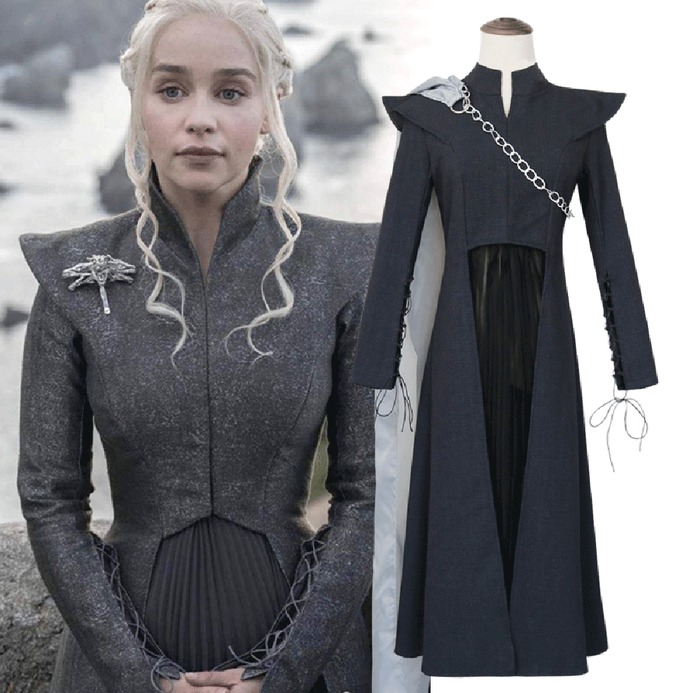 Fantasia de rainha cosplay Game of Thrones Daenerys Targaryen | eBay