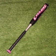Easton Cyclone SK33BP Fastpitch Softball Bat -9 30"/21oz Black & Pink New Grip