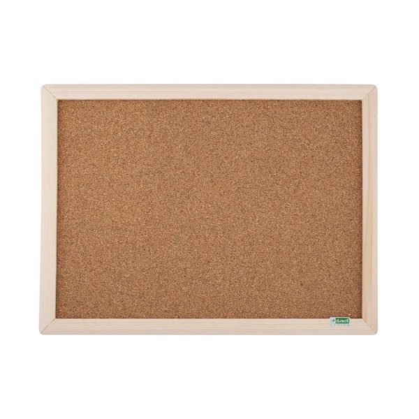 Korktafel D.Rect 30X40Cm Pinnwand Mit Holzrahmen Vertikal/Horizontal-image