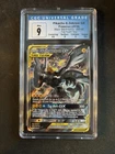 Pokémon Pikachu & Zekrom GX Black Star Promo SM168 TAG TEAM Holo CGC 9