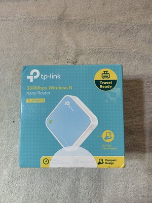 TP-Link N300 WiFi Wireless Portable Nano Travel/Mobile Router(TL-WR802N)