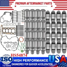 Head Gasket W/ Bolt & 16pcs Rocker Arm Valve Lifter for Chevy GMC Ecotec 2.4L US