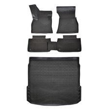 3D Gummimatten Kofferraumwanne Für Audi E-Tron Ab 2018 Gummi Fußmatten NORM