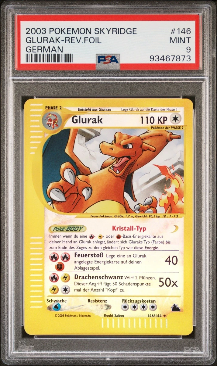 Charizard Pokémon TCG Professional Sports Authenticator (PSA