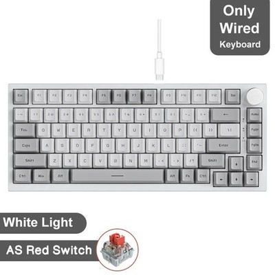Ajazz AK820 Pro 75% RGB Mechanical Keyboard BT5.1/2.4G/USB-C Hot