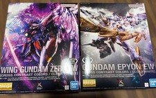 New MG 1/100 Wing Gundam Zero EW & Gundam Epy...