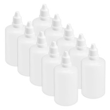 10Pack 100ml/3.4 oz Empty Squeezable Dropper Bottle