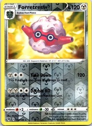 Forretress 114/185 Vivid Voltage Reverse Holo Rare Pokémon TCG