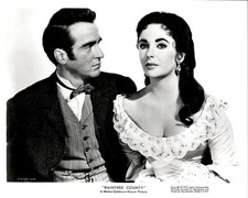 RL102B 1957 Original Photo MONTGOMERY CLIFT ELIZABETH TAYLOR 