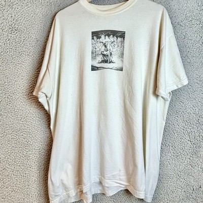 Vintage Yoda Box Logo Weed Field T Shirt 90s Size XL Star Wars Parody USA Made