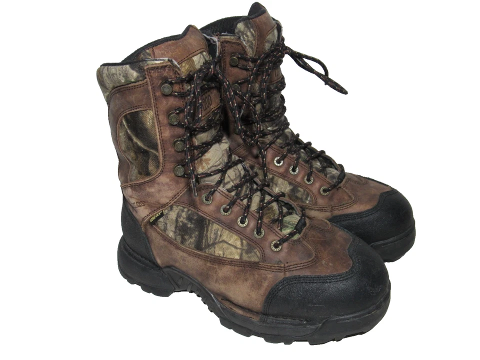 Danner 8” Pronghorn 1200G Gore-tex Thinsulate Camo Boots 42288 Mens Size US 8 D - Image 3 of 4