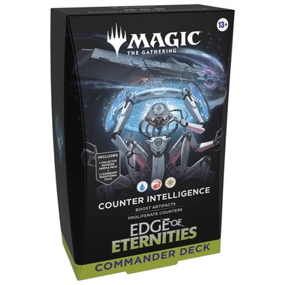 Magic: The Gathering Edge of Eternities Counter Intelligence Commander Deck Engl